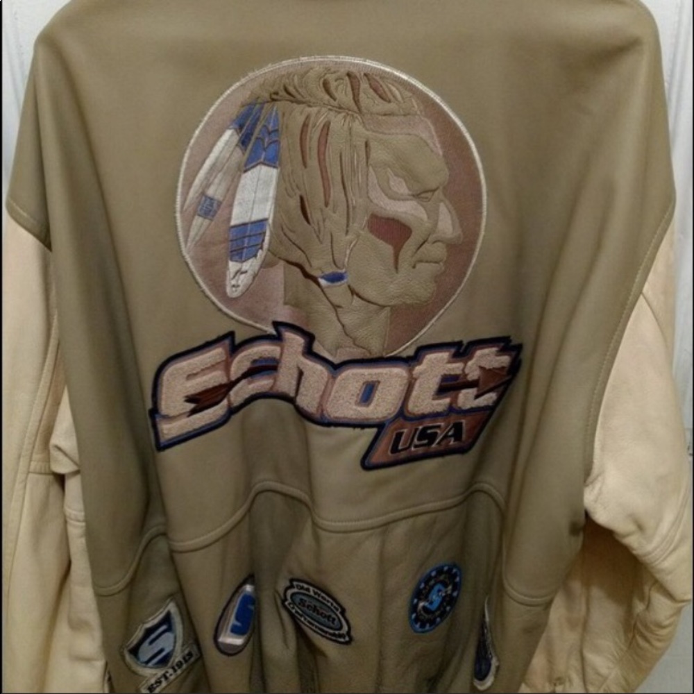 🔥💯Vintage 90s Scott NYC leather jacket💯🔥